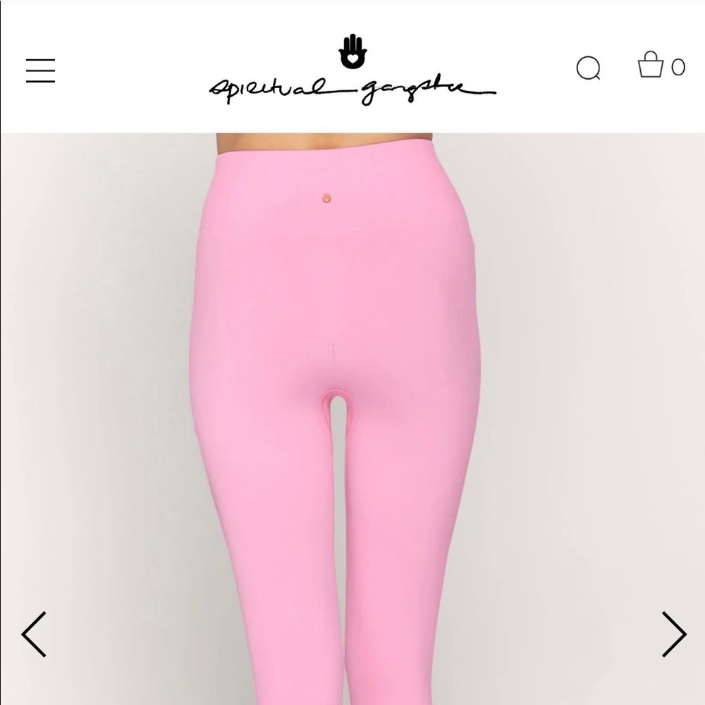 NWT Spiritual Gangster Icon Seamless High Waisted Legging - Picture 3 of 4